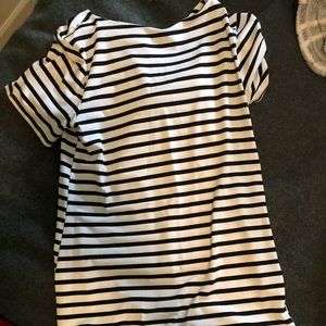 Black and White T Shirt Dress